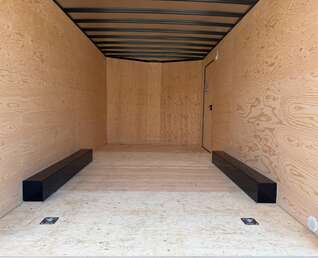 Thumbnail Photo of 2026 Royal Cargo 8.5X16 V NOSE Cargo / Enclosed Trailer WHITE RAMP DOOR EXTRA HEIGHT 11,400LB GVW (GSR)