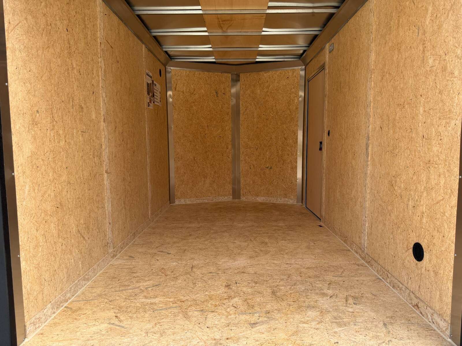 Photo of 2026 Impact Quake 7x12 Cargo Enclosed Trailer Tandem Axle 7000lb GVW Black Extra Height w/ Ramp Door