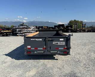 Thumbnail Photo of 2026 Southland 6X12 Dump Trailer 11,400LB GVW with Tarp and Ramps Charcoal Grey
