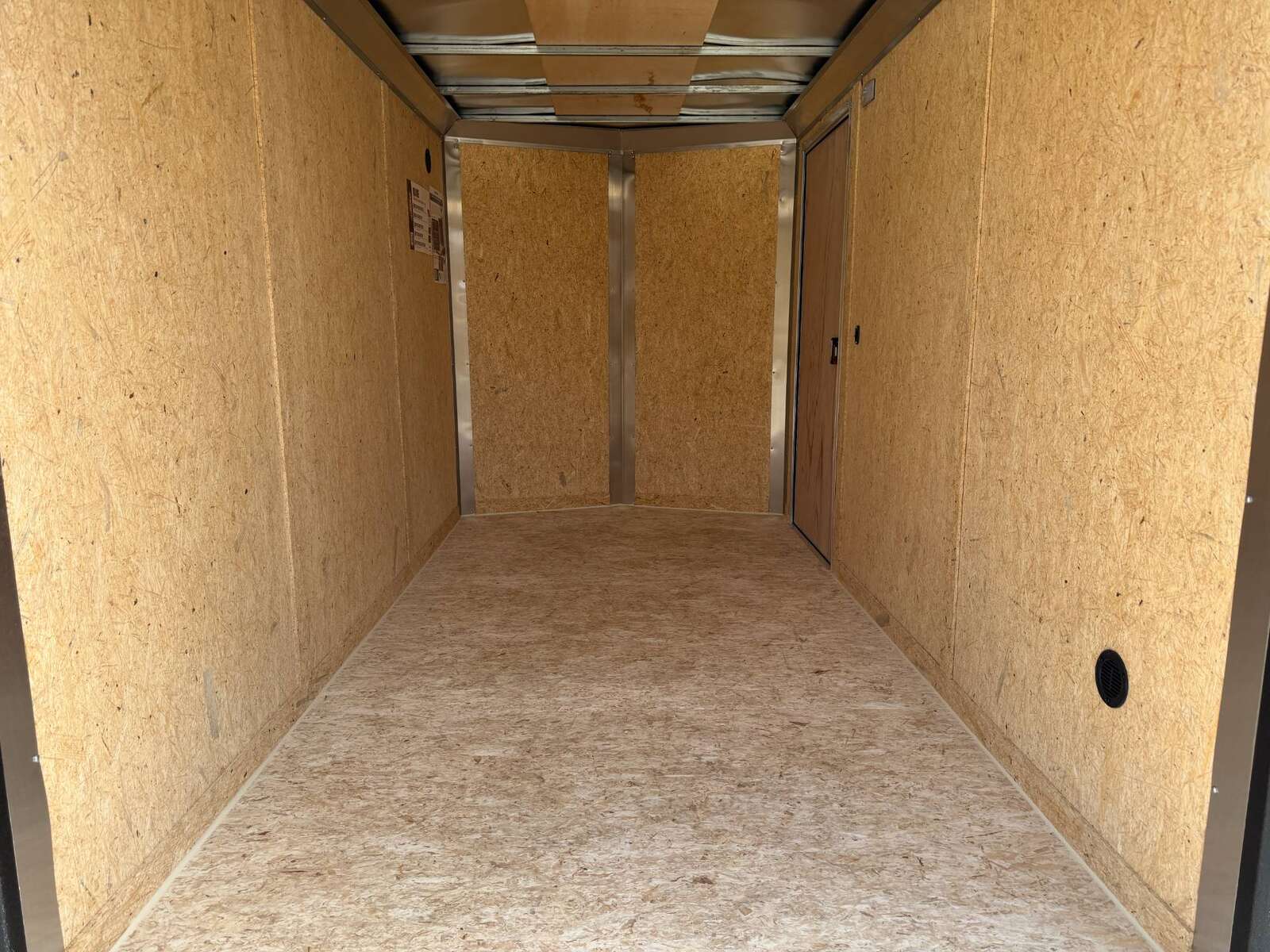 Photo of 2026 Impact Quake 6x12 V Nose Cargo / Enclosed Trailer Charcoal Grey Ramp Door Extra Height 2990lb GVW