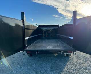 Thumbnail Photo of 2026 Suretrac 7x12 Telescopic High Side Dump Trailer 15,500lb GVW w/ Tarp and Ramps