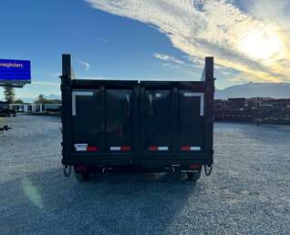 Thumbnail Photo of 2026 Suretrac 7x12 Telescopic High Side Dump Trailer 15,500lb GVW w/ Tarp and Ramps