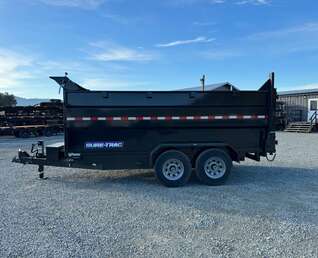 Thumbnail Photo of 2026 Suretrac 7x12 Telescopic High Side Dump Trailer 15,500lb GVW w/ Tarp and Ramps