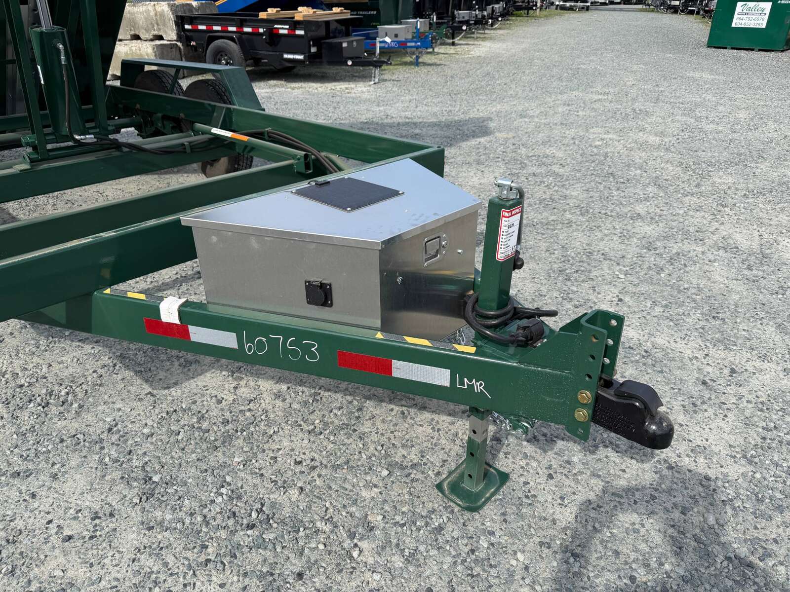 Photo of 2026 Southland 7x14 Dump Trailer GREEN 15,400lbs GVW with Tarp And Ramps (SL714-14K)