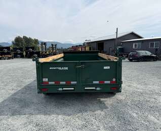 Thumbnail Photo of 2026 Southland 7x14 Dump Trailer GREEN 15,400lbs GVW with Tarp And Ramps (SL714-14K)