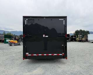 Thumbnail Photo of 2026 Royal Cargo 8.5X16 V NOSE Cargo / Enclosed Trailer GLOSS BLACK w/ BLACKOUT PKG RAMP DOOR EXTRA HEIGHT 11,400LB GVW (GSR)