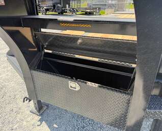 Thumbnail Photo of 2026 Southland 22+6 Gooseneck Equipment Flat Bed Trailer Deck Over 29,000lb GVW w/ Flip up ramps
