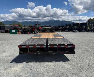 Thumbnail Photo of 2026 Southland 22+6 Gooseneck Equipment Flat Bed Trailer Deck Over 29,000lb GVW w/ Flip up ramps