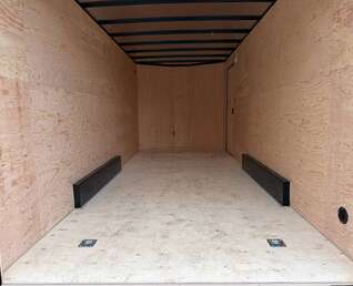 Thumbnail Photo of 2026 Royal 7.5x18 Cargo Enclosed Trailer Heavy Duty 11400lb GVW w/ Ramp Door Gloss Black (GSR)