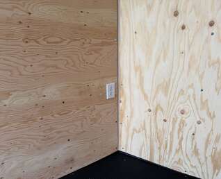 Thumbnail Photo of 2026 Royal Cargo 7X14 Contractor Package V Nose 13,200lb GVW BARN DOORS WHITE Enclosed Trailer Extra Tall