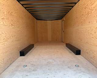 Thumbnail Photo of 2026 Royal Cargo 8.5x20 +V Nose 11,400lb Cargo / Enclosed Trailer Car Hauler Extra Height Ramp Door Gloss Black (GSR)