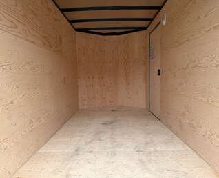 Thumbnail Photo of 2026 Royal Cargo 6x12 V Nose Cargo / Enclosed Trailer Barn Doors White Extra height 2900lb GVW