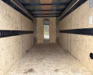 Thumbnail Photo of Pre Owned Used 2023 TNT 5x10 Enclosed Cargo Trailer 2990lb GVW Black V Nose w/ Ramp Door