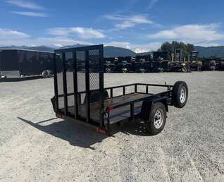 Thumbnail Photo of Used Pre Owned 2021 Suretrac 5X10 Utility Trailer 2990lb GVW with Ramp Gate