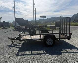 Thumbnail Photo of Used Pre Owned 2021 Suretrac 5X10 Utility Trailer 2990lb GVW with Ramp Gate