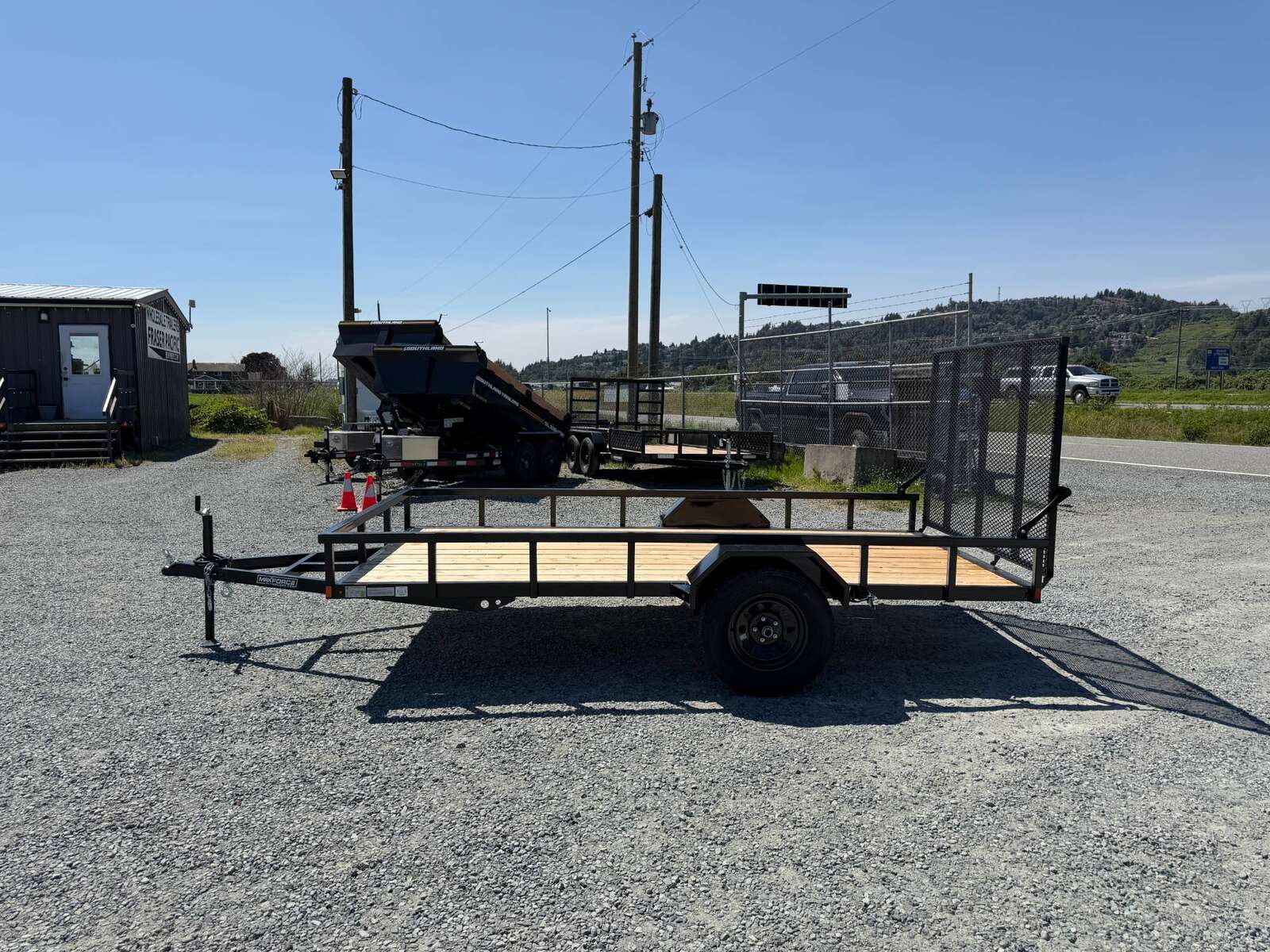 Photo of 2027 MaxForce 6x12 Utility Trailer w/ Ramp Gate - ATV UTV Side x Side