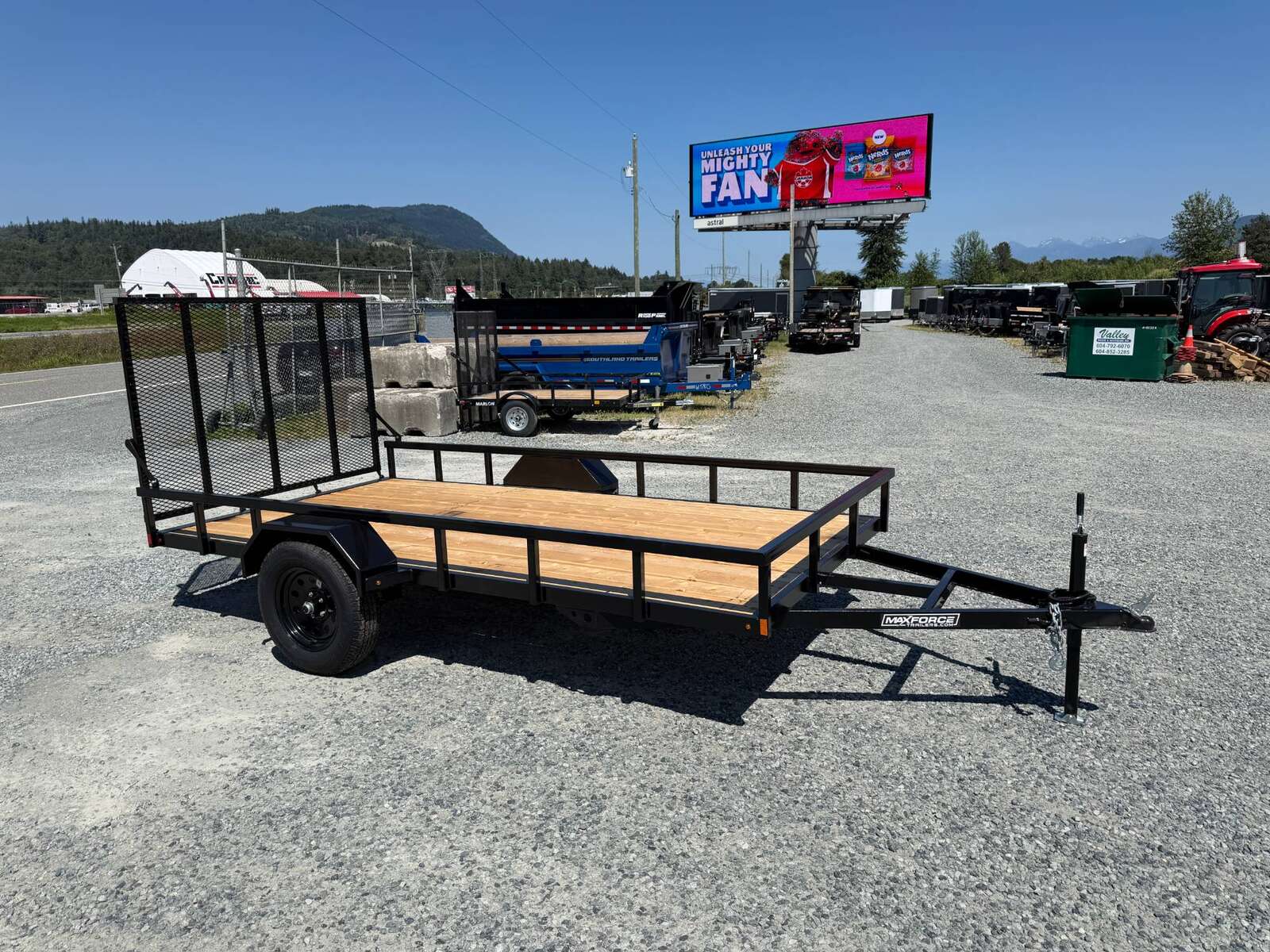Photo of 2027 MaxForce 6x12 Utility Trailer w/ Ramp Gate - ATV UTV Side x Side