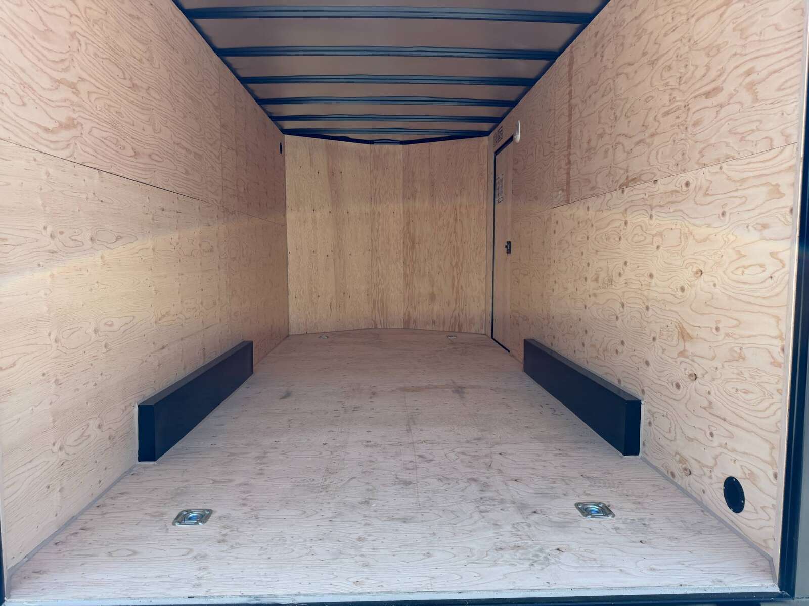 Photo of 2026 Royal 7.5X16 V-NOSE RAMP DOOR EXTRA HEIGHT Cargo / Enclosed Trailer Blue w/ Blackout Package 7700lb GVW (GSR)