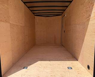 Thumbnail Photo of 2026 Royal Cargo 7X14 V Nose 7700LB GVW RAMP DOOR GLOSS Black Enclosed Cargo Trailer Extra Tall (GSR)