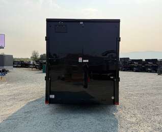 Thumbnail Photo of 2027 Royal Cargo 7X14 V Nose 7700LB GVW RAMP DOOR Black w/ Blackout Package Enclosed Cargo Trailer Extra Tall (GSR)
