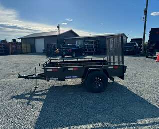 Thumbnail Photo of 2026 Suretrac 5X8 Utility Trailer Steel Side w/ Ramp Gate 2990LB GVW