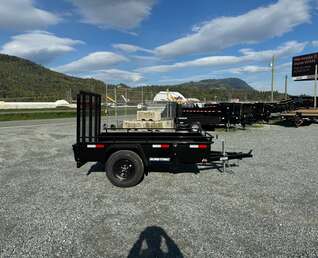 Thumbnail Photo of 2026 Suretrac 5X8 Utility Trailer Steel Side w/ Ramp Gate 2990LB GVW