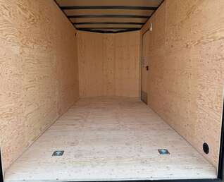 Thumbnail Photo of 2027 Royal Cargo 7X14 V Nose 7700LB GVW RAMP DOOR Blue Enclosed Cargo Trailer Extra Tall (GSR)