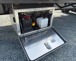 Thumbnail Photo of 2027 Southland 32' Gooseneck Equipment Flat Deck Trailer 38,000lbs w/ 12' Hydraulic Dovetail