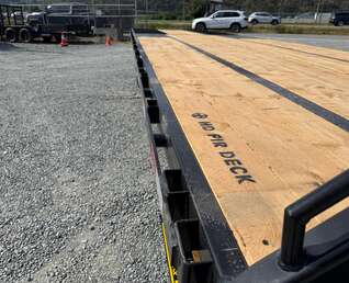 Thumbnail Photo of 2027 Southland 32' Gooseneck Equipment Flat Deck Trailer 38,000lbs w/ 12' Hydraulic Dovetail