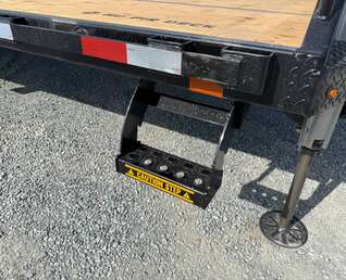 Thumbnail Photo of 2027 Southland 32' Gooseneck Equipment Flat Deck Trailer 38,000lbs w/ 12' Hydraulic Dovetail