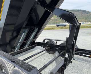 Thumbnail Photo of 2027 Southland 7x16 Dump Trailer 15,400lbs GVW with Tarp And Ramps (SL716-14K)