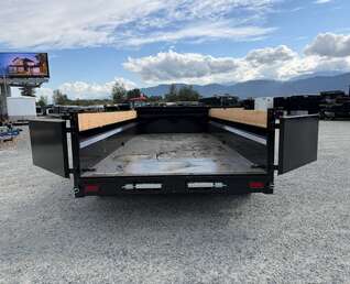 Thumbnail Photo of 2027 Southland 7x16 Dump Trailer 15,400lbs GVW with Tarp And Ramps (SL716-14K)