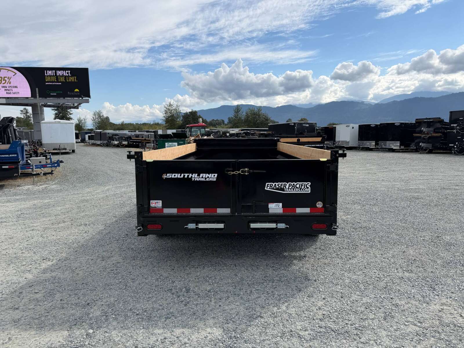 Photo of 2027 Southland 7x16 Dump Trailer 15,400lbs GVW with Tarp And Ramps (SL716-14K)