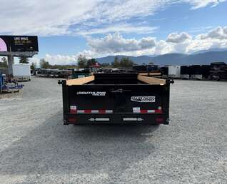 Thumbnail Photo of 2027 Southland 7x16 Dump Trailer 15,400lbs GVW with Tarp And Ramps (SL716-14K)