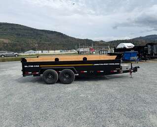 Thumbnail Photo of 2027 Southland 7x16 Dump Trailer 15,400lbs GVW with Tarp And Ramps (SL716-14K)