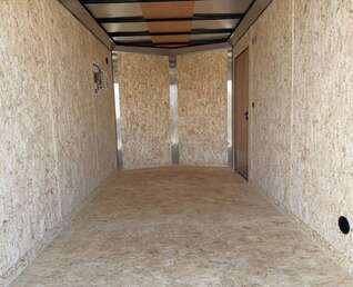 Thumbnail Photo of 2027 Impact Quake 7x12 Cargo Enclosed Trailer Tandem Axle 7000lb GVW / POLYCOR Black Exterior / Extra Height w/ Ramp Door