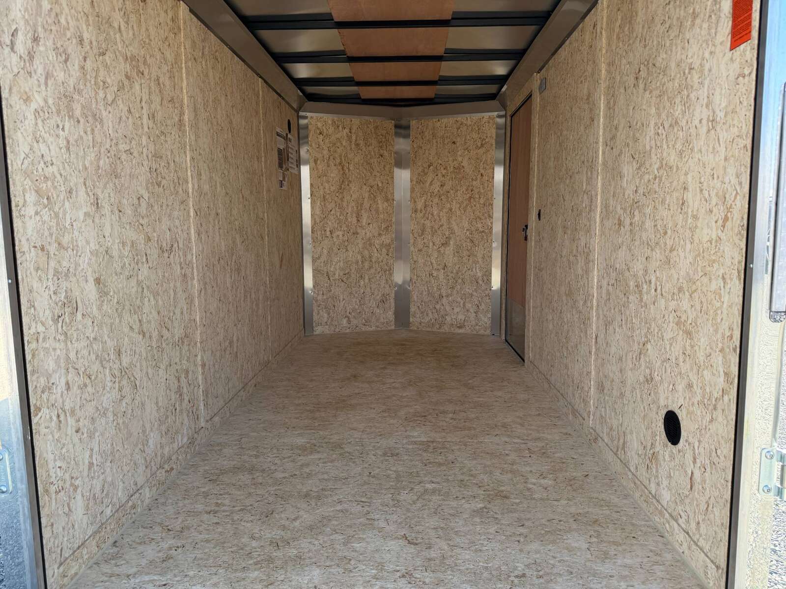 Photo of 2027 Impact Quake 6x12 V Nose Cargo / Enclosed Trailer / Polycor White Exterior / Ramp Door Extra Height 2990lb GVW