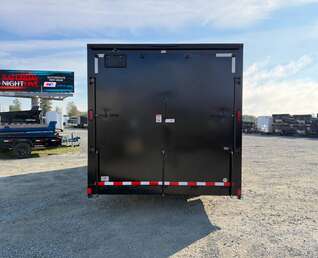 Thumbnail Photo of 2027 Royal Cargo BLACKOUT Package 8.5x20 +V Nose 11,400lb Cargo / Enclosed Trailer Car Hauler Extra Height Ramp Door Black (GSR)