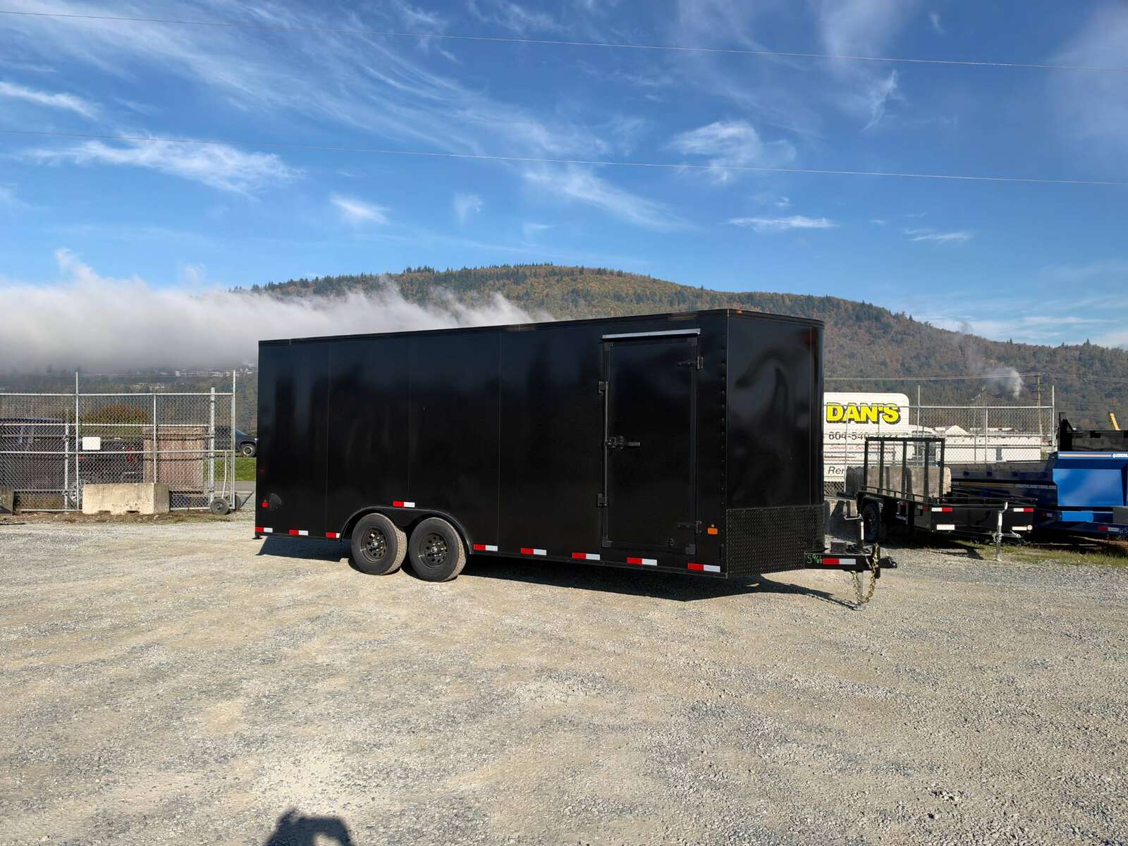 Photo of 2027 Royal Cargo BLACKOUT Package 8.5x20 +V Nose 11,400lb Cargo / Enclosed Trailer Car Hauler Extra Height Ramp Door Black (GSR)