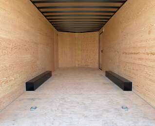 Thumbnail Photo of 2027 Royal Cargo BLACKOUT Package 8.5x20 +V Nose 11,400lb Cargo / Enclosed Trailer Car Hauler Extra Height Ramp Door Black (GSR)