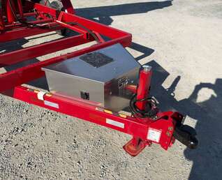 Thumbnail Photo of 2027 Southland 7x14 Dump Trailer 15,400lbs GVW with Tarp And Ramps RED (SL714-14K)