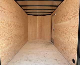 Thumbnail Photo of 2027 Royal Cargo 6x12 V Nose Cargo / Enclosed Trailer Orange Ramp Door w/ Blackout Package Tandem Axle 7700lb GVW (GSR)