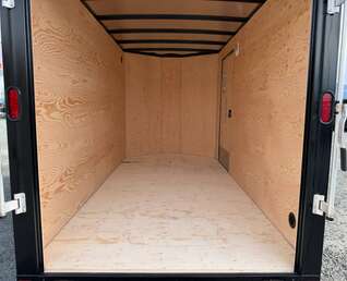 Thumbnail Photo of 2027 Royal Cargo 6x12 V Nose Cargo / Enclosed Trailer Ramp Door Black Tandem Axle 7700lb GVW (GSR)