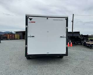 Thumbnail Photo of 2024 TNT 7.5x14 Extra Height Side x Side Package Cargo / Enclosed Trailer Ramp Door White