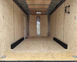 Thumbnail Photo of 2024 TNT 7.5x14 Extra Height Side x Side Package Cargo / Enclosed Trailer Ramp Door White