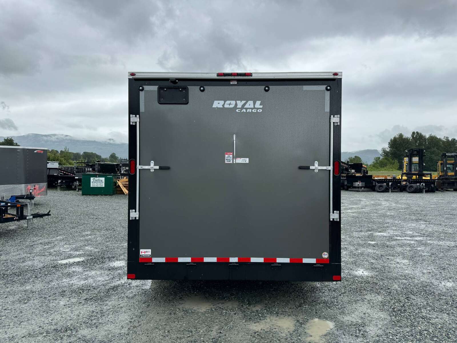 Photo of 2024 Royal Cargo 8.5X16 Cargo / Enclosed Trailer RAMP DOOR GREY EXTRA HEIGHT 11,400LB GVW