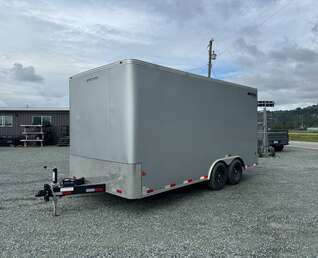 Thumbnail Photo of 2024 Royal Cargo 8.5X16 Cargo / Enclosed Trailer RAMP DOOR SILVER EXTRA HEIGHT 11,400LB GVW 