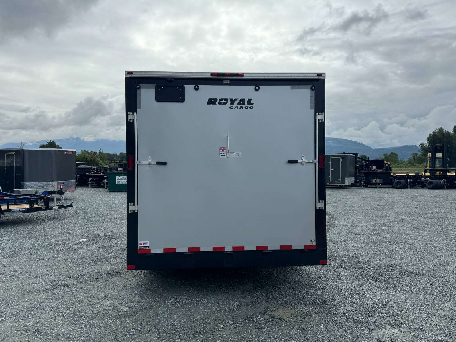 Photo of 2024 Royal Cargo 8.5X16 Cargo / Enclosed Trailer RAMP DOOR SILVER EXTRA HEIGHT 11,400LB GVW 