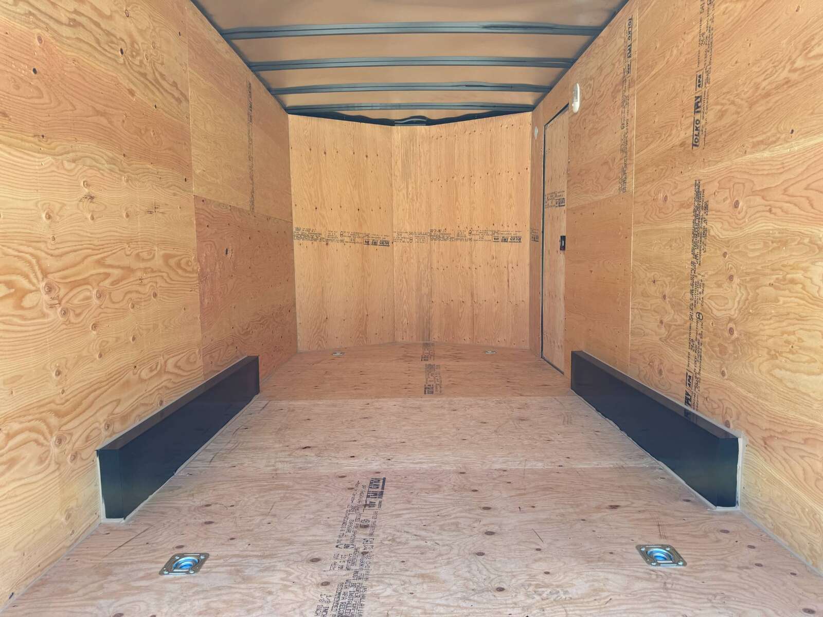 Photo of 2025 Royal 7.5X14 Cargo / Enclosed Trailer RAMP DOOR EXTRA HEIGHT 7700LB GVW WHITE