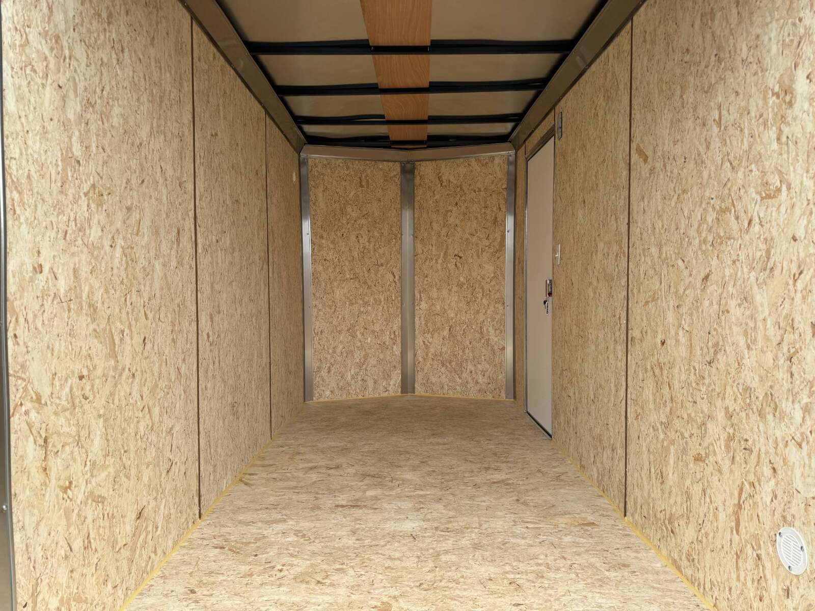 Photo of 2025 Mirage XE 6x12 V Nose Tandem Axle Cargo / Enclosed Trailer White Barn Doors Extra Height 7,000lb GVW